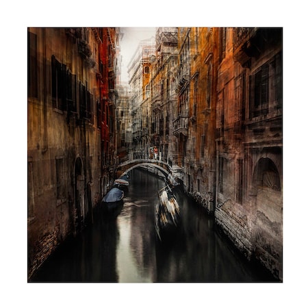 Carmine Chiriaco 'The Gondolier 2' Canvas Art, 14x14